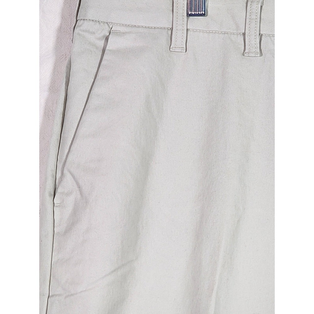 IZOD NWT Mens 44x30 SportFlex Ivory Big Tall Stretch Chino Pants Performance - Picture 2 of 8